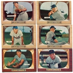 1955 Bowman Lot of 12 Different Exmt-Nrmt