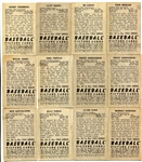 1952 Bowman Baseball Lot of 50 Mostly Different Loaded With HOFers