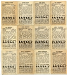 1952 Bowman Baseball Lot of 50 Mostly Different Loaded With HOFers