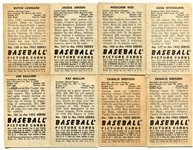 1952 Bowman Baseball Lot of 50 Mostly Different Loaded With HOFers