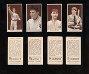 T207 Lot of 4 Different - Chalmers, Crandall, McLean, Milan 