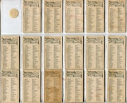N6 Allen & Ginter City Flags Partial Set of 41 Different 