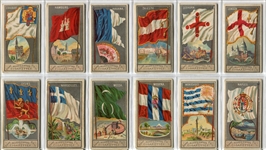 N6 Allen & Ginter City Flags Partial Set of 41 Different 