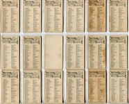 N6 Allen & Ginter City Flags Partial Set of 41 Different 