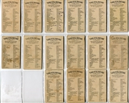 N10 Allen & Ginter Flags of All Nations 2nd Series Partial Set of 38 Different
