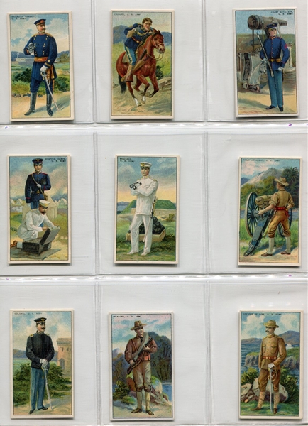 T81 Military Series Complete 50 Card Set