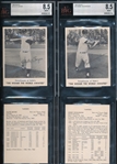 1963 Kahn's Baseball HIGH Grade Group - (5) With BVG 8.5 etc....