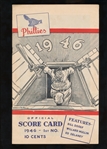 1938 World Series Program w/Gehrig, Dimaggio etc.., 1946 Philadelphia Programs (2), 1951 Dodgers Yearbook w/Insert!!