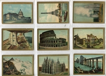 T99 Sights & Scenes of The World Complete 50 Card Set VG/EX to EX