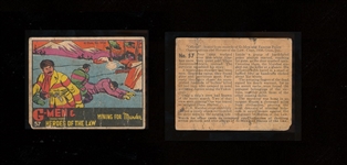 G-Men & Heroes of the Law #57 Mining for Murder Scarce Card!