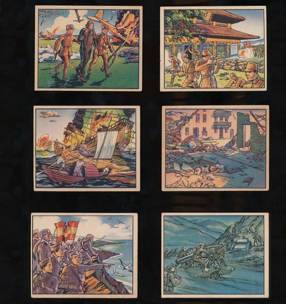 R69 Horrors of War 10 Card Lot of Semi-high Number Cards