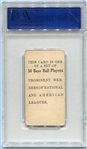 E101 Bill Bergen PSA 2