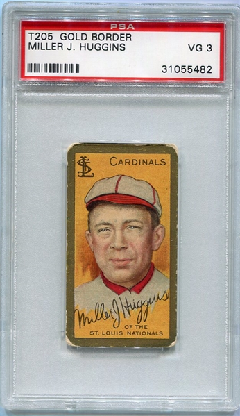 T205 Miller Huggins PSA 3