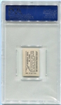 1948 Topps Magic Photo Walter Johnson PSA 5