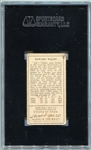 T205 Ed Walsh Honest Long Cut SGC 40