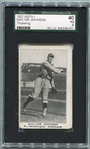 W575-1 Walter Johnson Throwing SGC 40