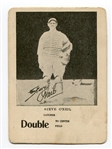 WG7 1923 Walter Mails Steve O'Neil Blue Back EX