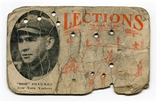 1923 Lections Bob Shawkey New York Yankees 