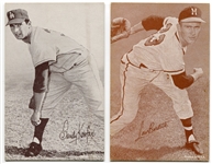 Exhibit Baseball Lot of 6 Nearly All HOFers 1939-1963