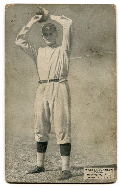 1925 Exhibit Walter Johnson