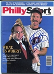 Mike Schmidt Autographed Phill Sport Magazine PSA/DNA Certificate