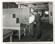 1927 Babe Ruth Wire Photo Babe Ruth Underwear Factory