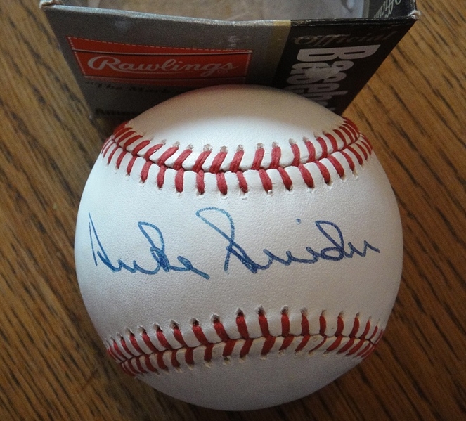 Duke Snider Autographed Giamatti NL Ball SGC Authentic