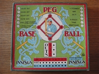 Early 1900's Parker Bros. Peg Base Ball Game Complete 