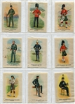 SC10 1914 Imperial Tobacco Army Regimental Silks Complete Set of 55