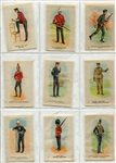 SC10 1914 Imperial Tobacco Army Regimental Silks Complete Set of 55