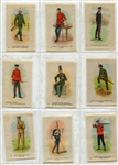 SC10 1914 Imperial Tobacco Army Regimental Silks Complete Set of 55