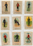 SC10 1914 Imperial Tobacco Army Regimental Silks Complete Set of 55