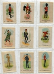 SC10 1914 Imperial Tobacco Army Regimental Silks Complete Set of 55