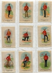 SC10 1914 Imperial Tobacco Army Regimental Silks Complete Set of 55