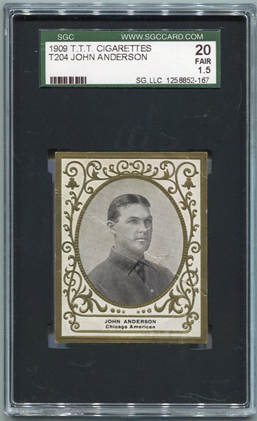 T204 John Anderson T.T.T. Back SGC 20