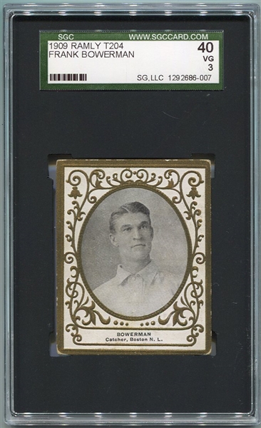 T204 Frank Bowerman Boston SGC 40