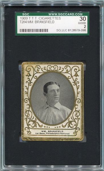 T204 William Bransfield TTT Back SGC 30