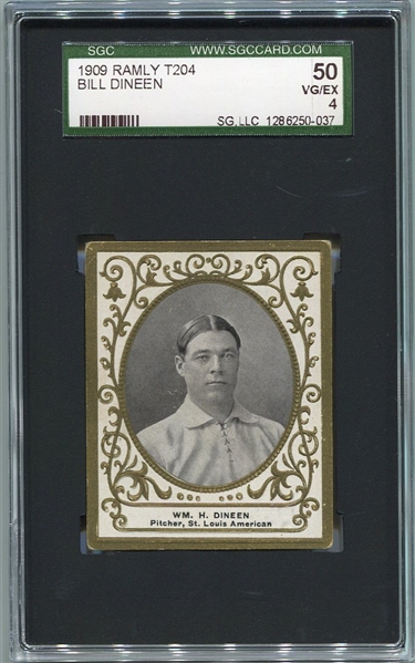 T204 Bill Dineen St. Louis SGC 50