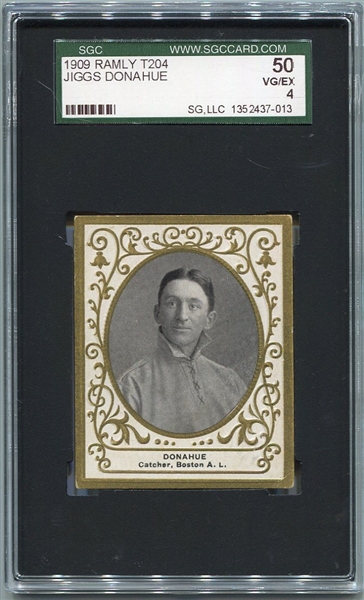 T204 Jiggs Donahue Boston SGC 50