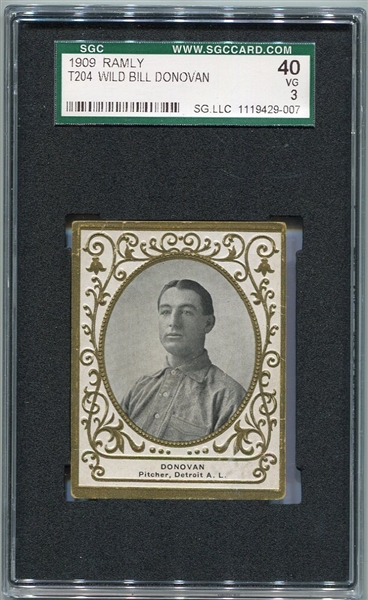 T204 Wild Bill Donovan Detroit SGC 40
