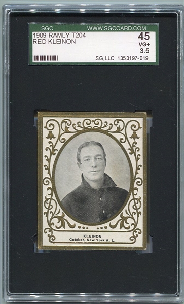 T204 Red Kleinon New York Highlanders SGC 45