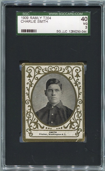 T204 Charlie Smith Washington SGC 40