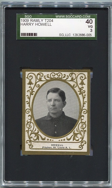 T204 Harry Howell St. Louis SGC 40