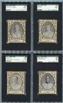 T204 Ramly Lot of 4 - 3 Brooklyn & 1 Boston All SGC Graded