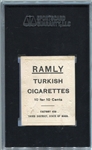 T204 Ramly Lot of 5 Different New York Giants All SGC Graded