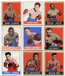 1948 Leaf Boxing Lot of 21 Different Loaded With HOFers
