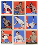 1948 Leaf Boxing Lot of 21 Different Loaded With HOFers