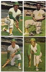 1971-1973 Doug McWilliams Oakland A's Postcards Lot of 7