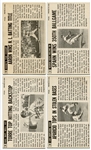 1964 Topps Giants Lot of 4 HOFers Aaron, Aparicio, Spahn and Torre