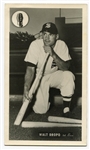 1949 Sunbeam Pureta Sacramento Salons Postcard Walt Dropo